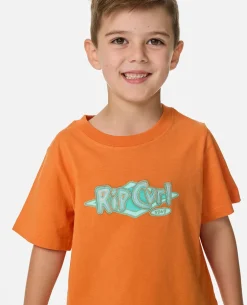 Ride The Wave Logo Tee - Kids