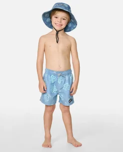 Ride The Wave Volley Boardshort - Kids