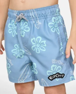 Ride The Wave Volley Boardshort - Kids