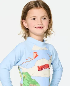 Road Trip Long Sleeve Surfsuit - Kids