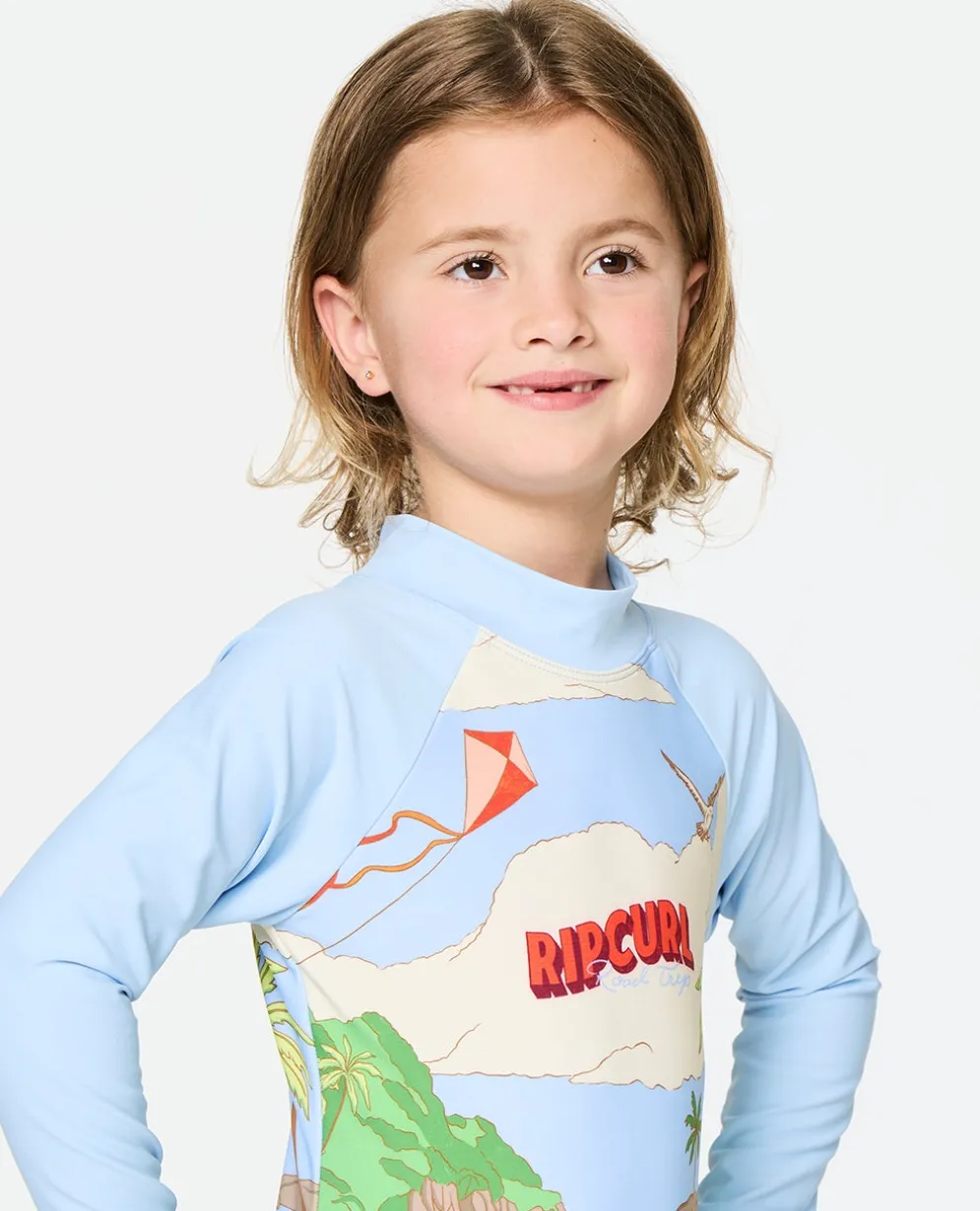 Road Trip Long Sleeve Surfsuit - Kids