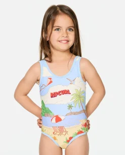 Road Trip One Piece Swimsuit - Kids