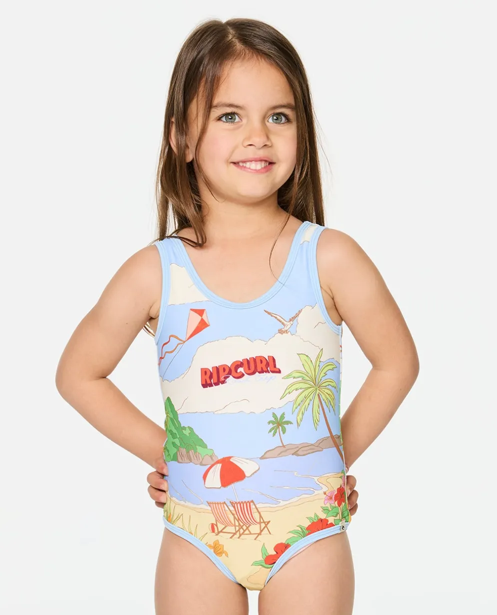 Road Trip One Piece Swimsuit - Kids