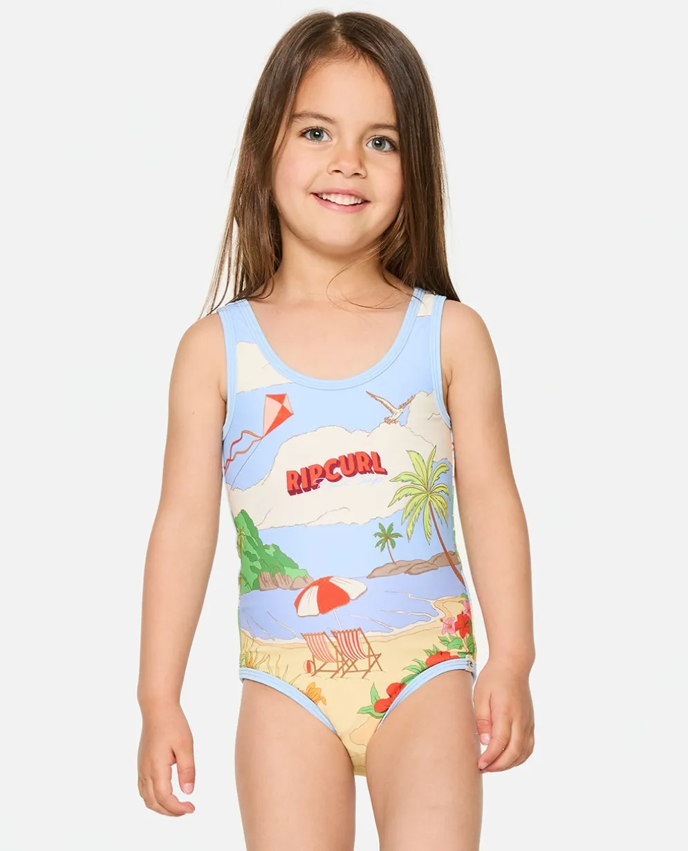 Road Trip One Piece Swimsuit - Kids