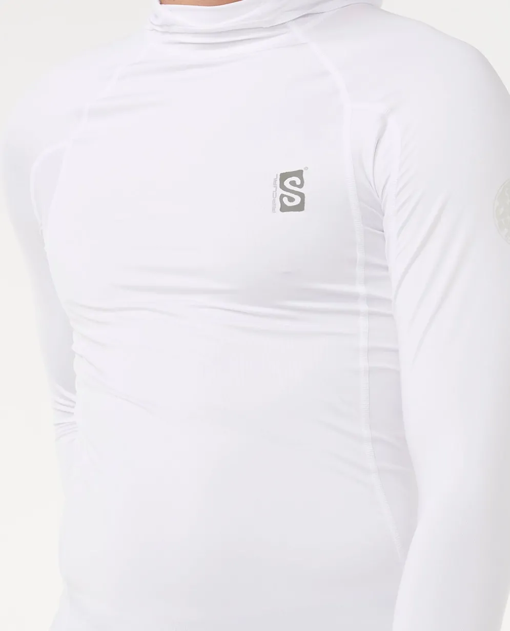 Search UPF50 Performance Hood Long Sleeve Rash Vest