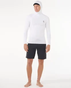 Search UPF50 Performance Hood Long Sleeve Rash Vest