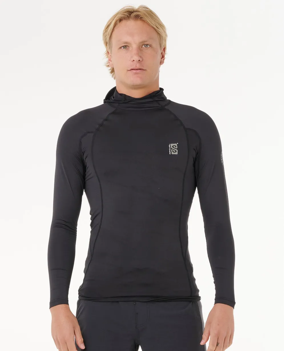 Search UPF50 Performance Hood Long Sleeve Rash Vest