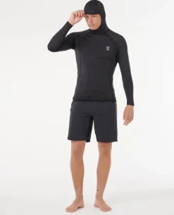 Search UPF50 Performance Hood Long Sleeve Rash Vest