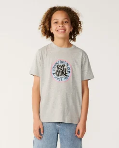 Streamline Circle Logo Tee - Kids