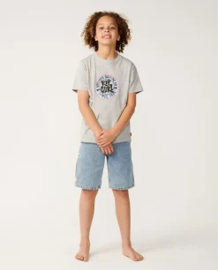 Streamline Circle Logo Tee - Kids