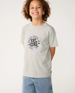 Streamline Circle Logo Tee - Kids