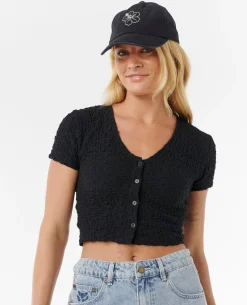Sunset Luau Textured Tee