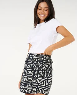 Sunset Luau Wrap Skirt