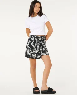 Sunset Luau Wrap Skirt
