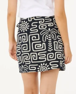 Sunset Luau Wrap Skirt
