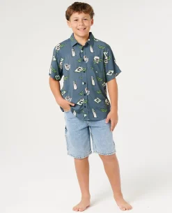 Sunset Sesh Short Sleeve Shirt - Kids
