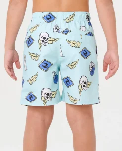 Sunset Sesh Volley Boardshort - Kids