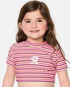 Sunset Stripe Bikini Set - Kids