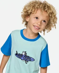 Surf Check Art Tee - Kids
