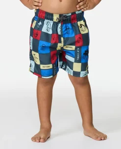 Surf Check Volley Boardshort - Kids