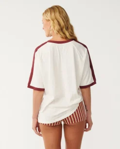 Surf Co Oversize V Neck Tee