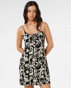 Surf Dreams Printed Rib Mini Dress