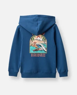 Surfing Rooster Fleece - Kids