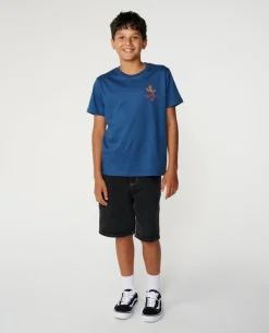 Surfing Rooster Tee - Kids