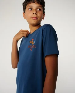 Surfing Rooster Tee - Kids