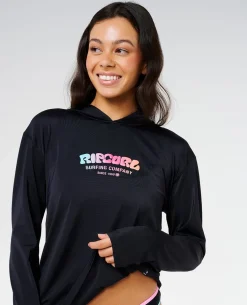 Surf Puff Hooded Long Sleeve UPF Rash Vest