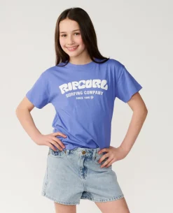 Surf Puff Relaxed Tee - Kids