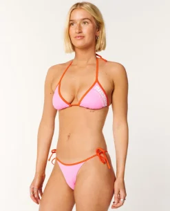 Surf Puff Sliding Tri Bikini Top