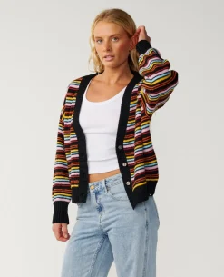 Surf Revival Jacquard Cardi
