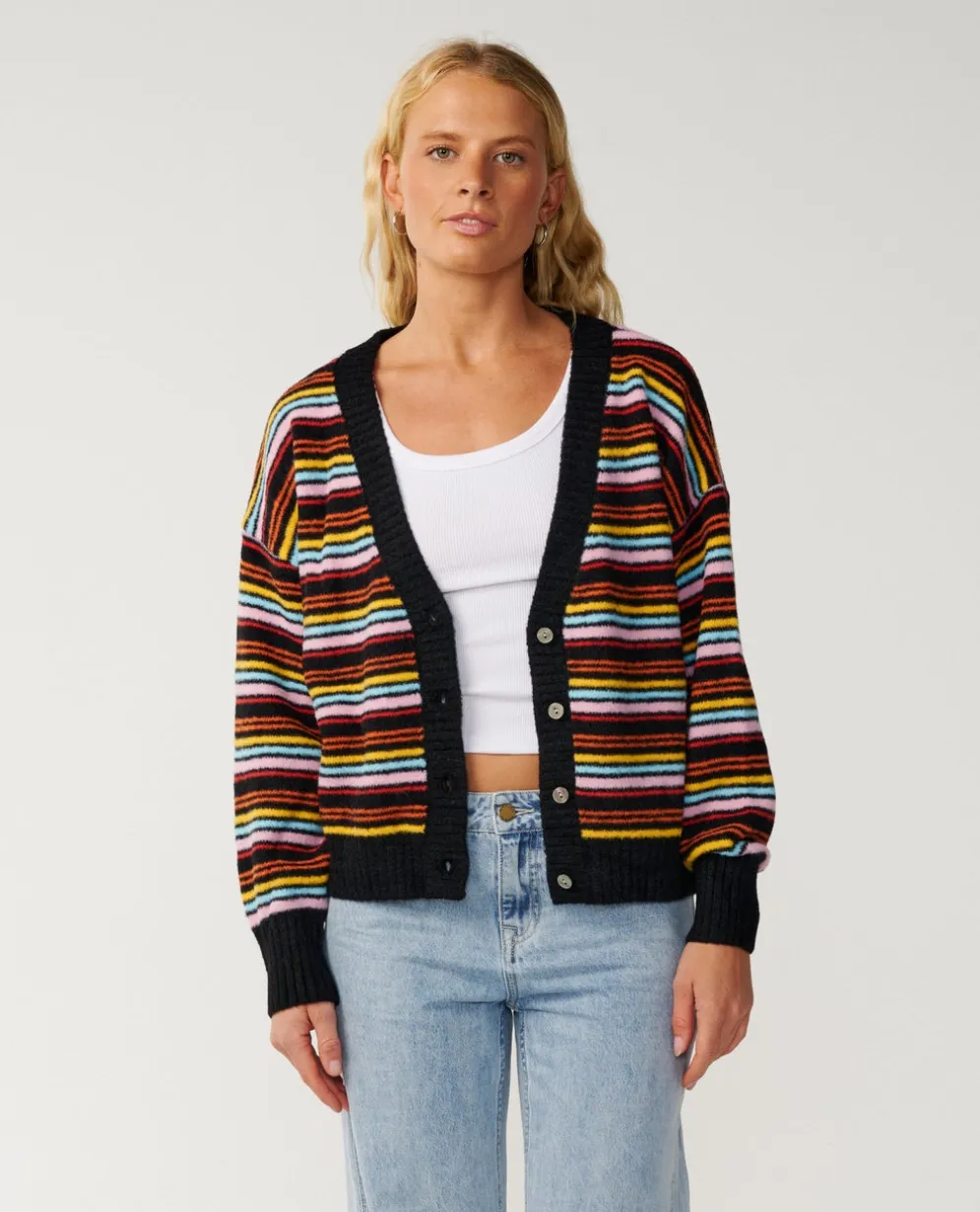 Surf Revival Jacquard Cardi