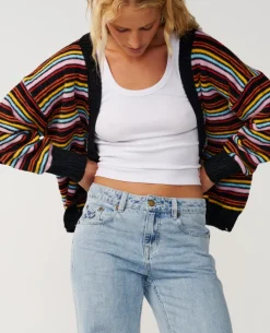 Surf Revival Jacquard Cardi