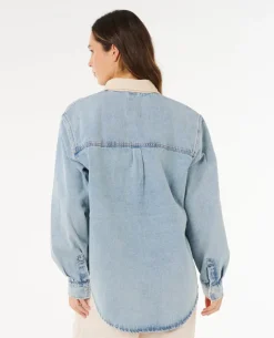 Surf Side Relaxed Denim Shirt