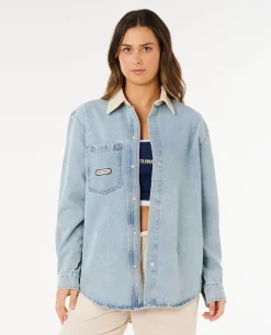 Surf Side Relaxed Denim Shirt