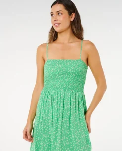 Surf Side Shirred Dress