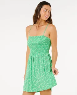Surf Side Shirred Dress