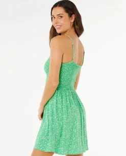 Surf Side Shirred Dress