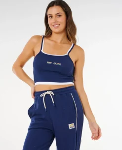 Surf Side Spliced Wide Leg Pant