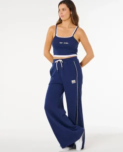 Surf Side Spliced Wide Leg Pant
