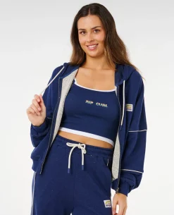 Surf Side Spliced Zip Through
