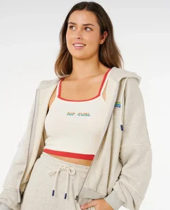 Surf Side Spliced Zip Through