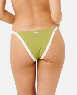 Surf Stripe Cheeky Coverage Bikini Bottom