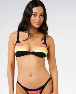 Surf Stripe Cheeky Coverage Bikini Bottom