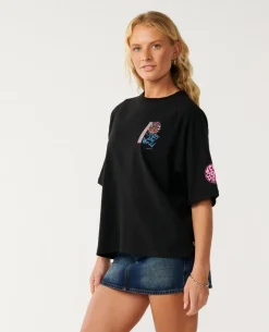 Surf The World Boxy Tee