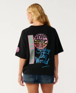 Surf The World Boxy Tee