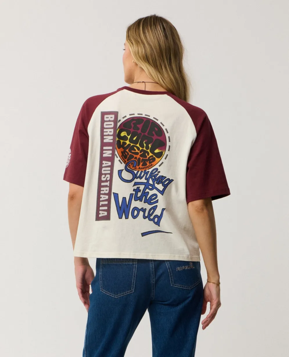 Surf The World Boxy Tee
