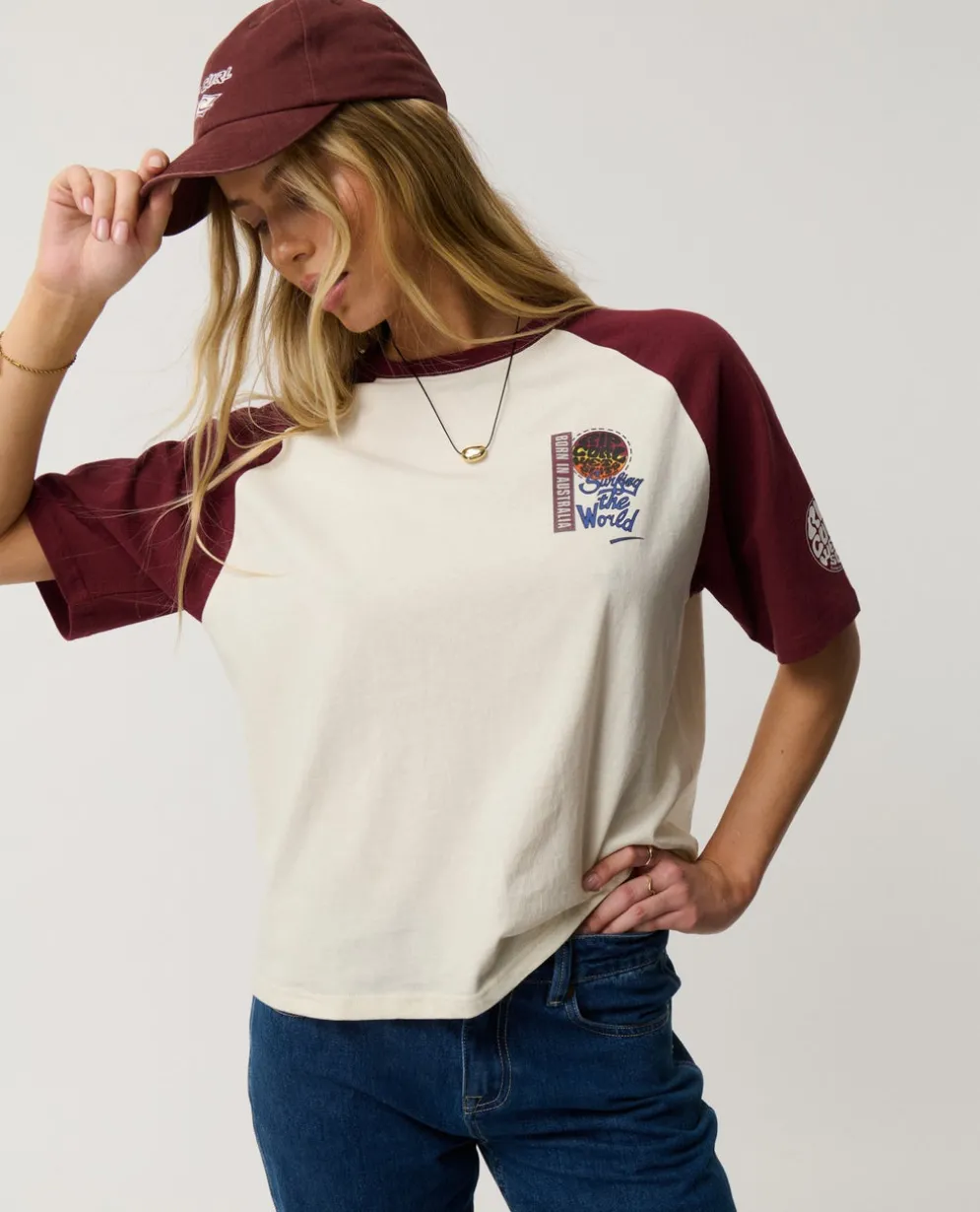 Surf The World Boxy Tee